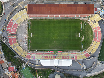 Stadio Nicola Ceravolo, Catanzaro. Foto con drone